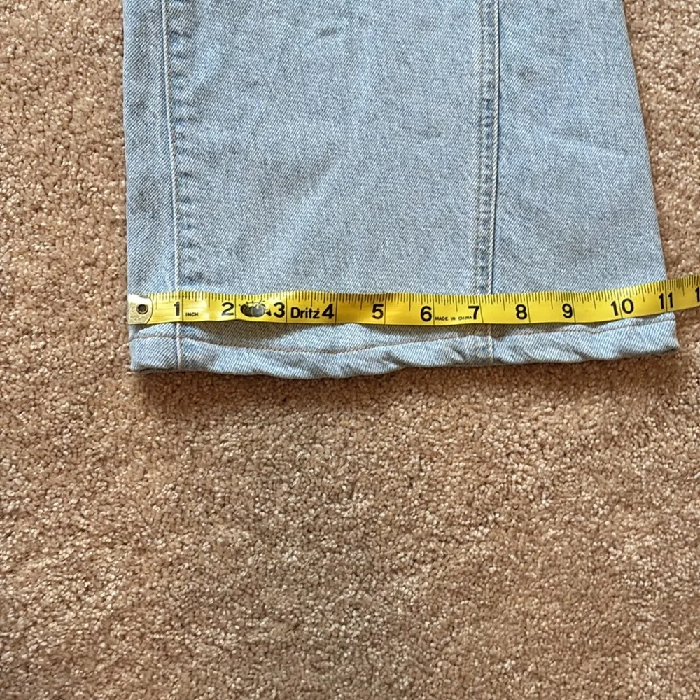 We the Free People Florence Flare High Rise light indigo Jeans size 27 - Picture 7 of 11